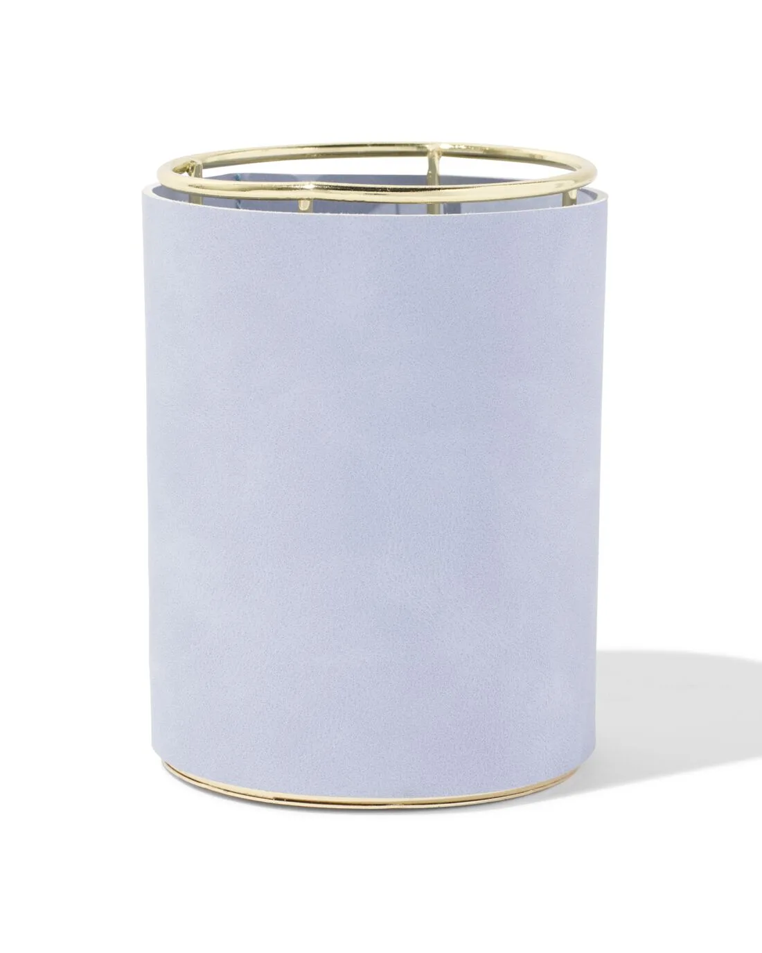 Pennenhouder imitatie suède lila Ø8x11 van HEMA – productfoto