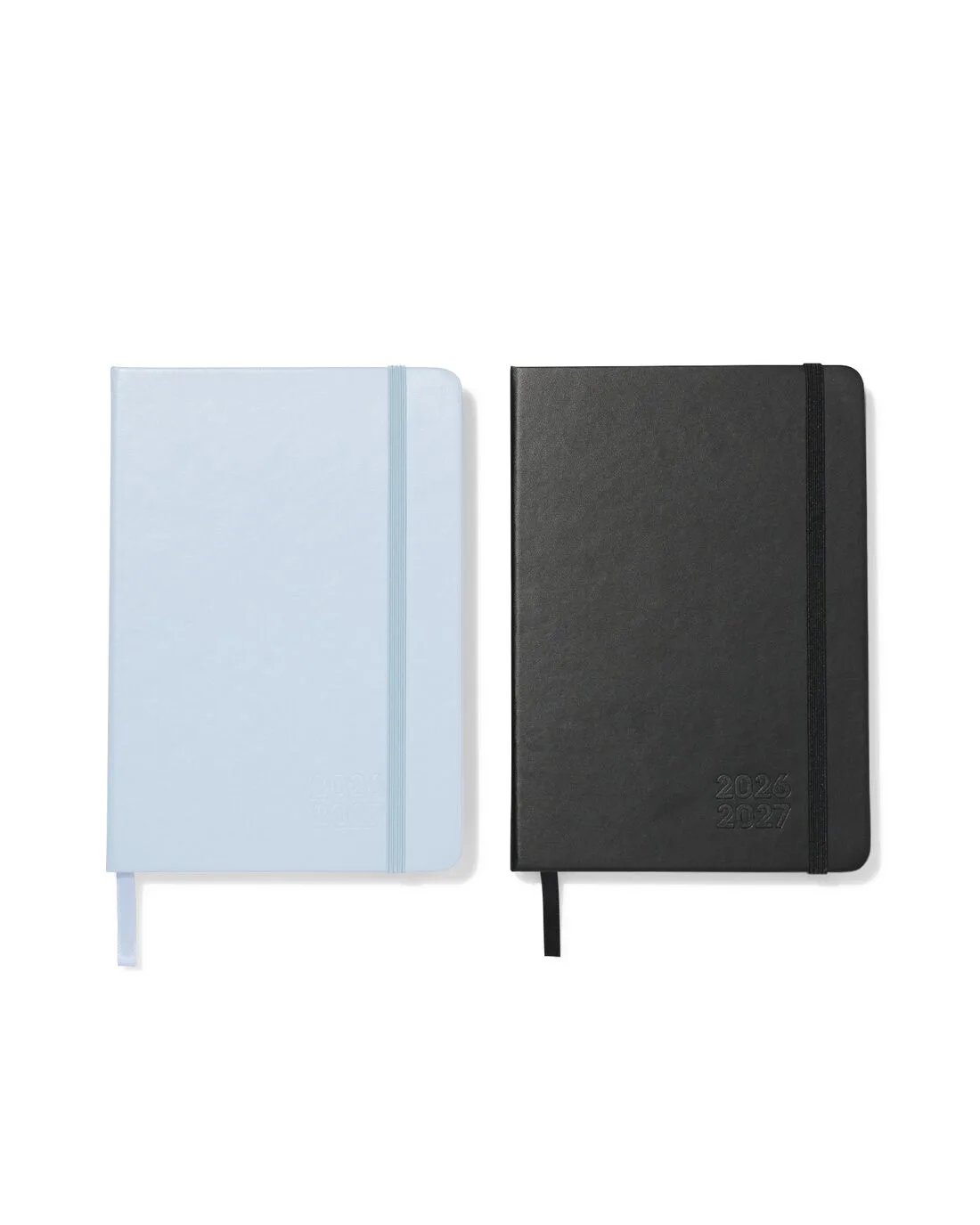 Schoolagenda 2026-2027 13.1x18.4cm kunstleer (blauw) de HEMA – photo produit