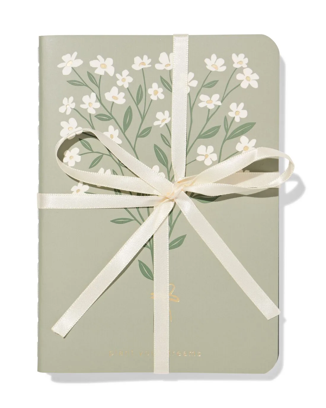 Schrift A6 bloemen - 3 stuks (multicolor) van HEMA – productfoto