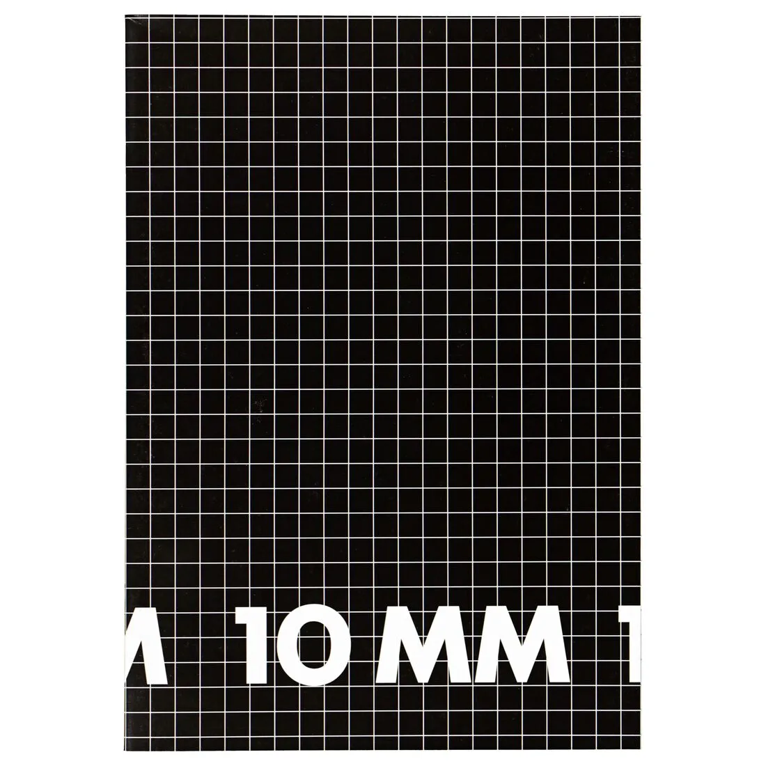 Schriften A4 - geruit 10 mm - 3 stuks (zwart) van HEMA – productfoto