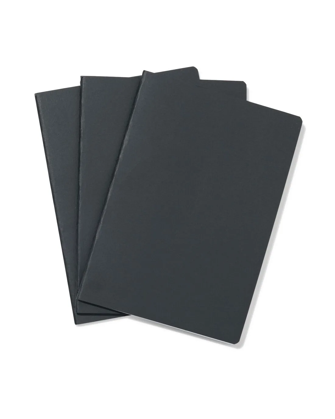 Schriften A5 gelinieerd zwart - 3 stuks van HEMA – productfoto