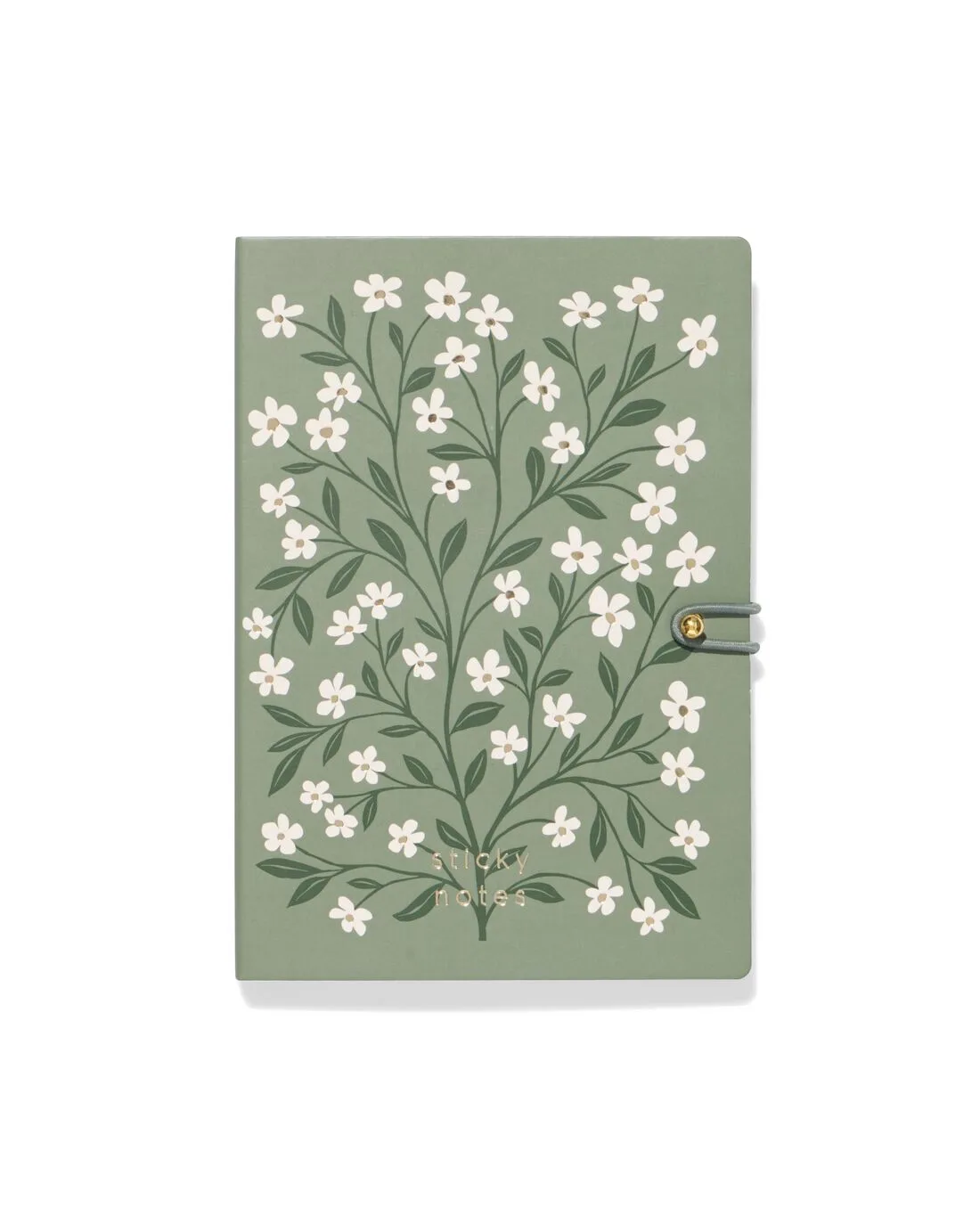 Sticky notes boekje 15.2x10.5x1.1cm bloemen (multicolor) van HEMA – productfoto