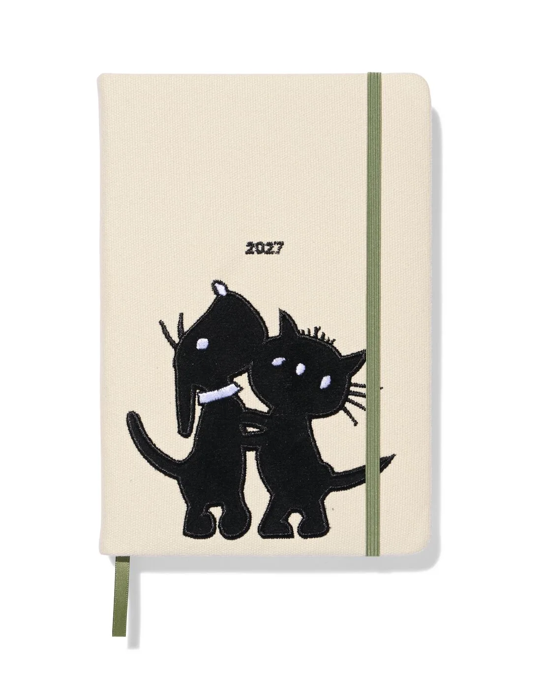 Takkie en Siepie agenda 2027 21.2x14.7cm (gebroken wit) fra HEMA – produktbillede