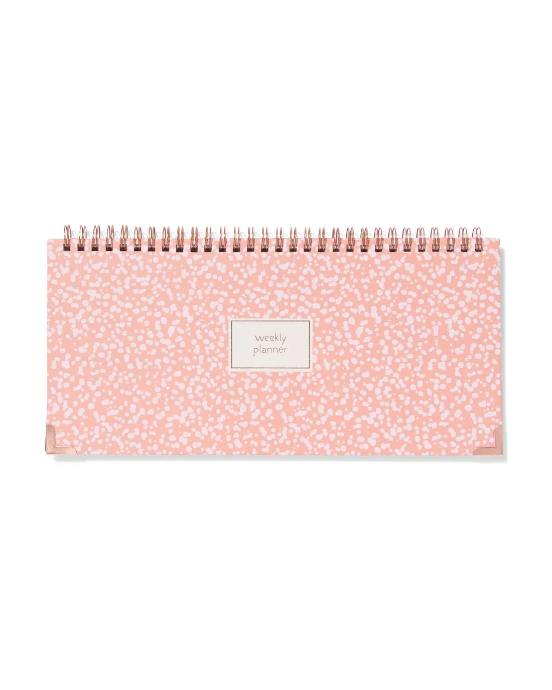 Weekplanner 27x12.8x1.2cm roze (roze) från HEMA – produktbild
