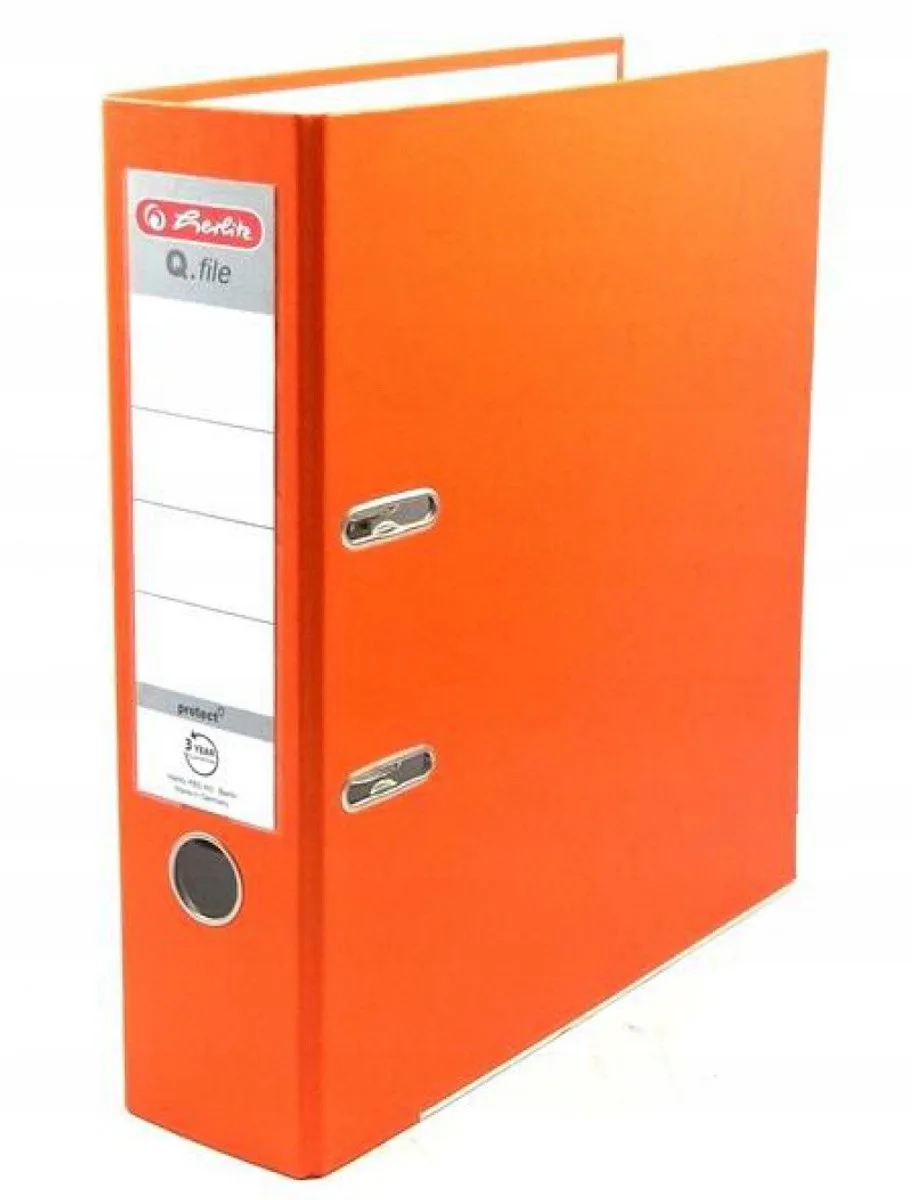A4 Ordner 80mm - Solide en Praktische Documenten Organizer de Herlitz en Other color – photo produit