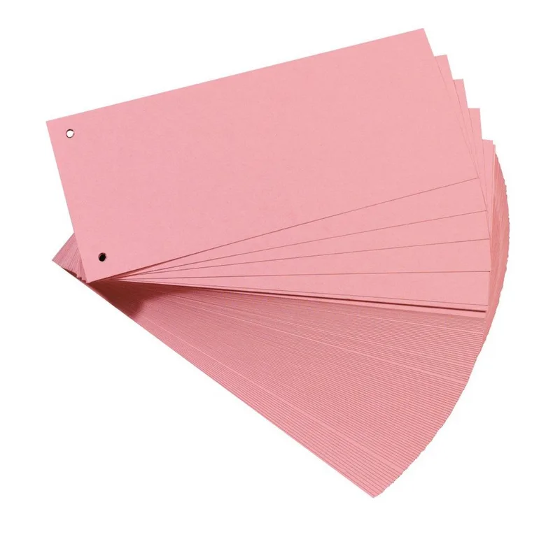 Abheftstreifen 100 Herlitz Trennstreifen / 180g / Farbe: rosa von Herlitz – Produktfoto