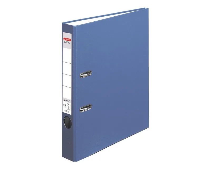 Aktenordner maX.file protect by Herlitz in Blue – product photo