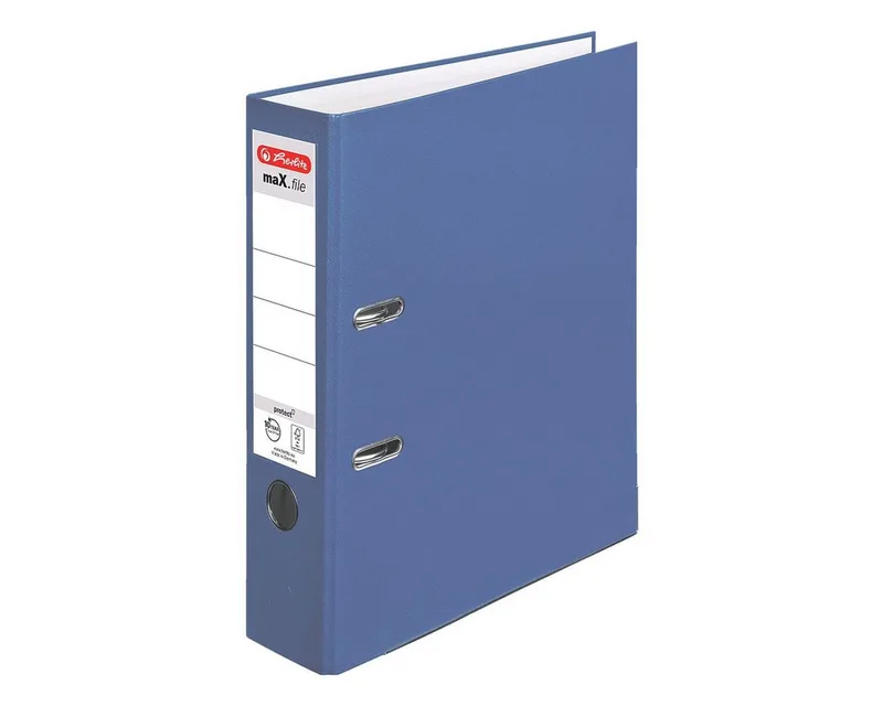 Aktenordner maX.file protect by Herlitz in Blue – product photo