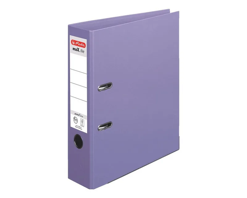 Aktenordner maX.file »protect plus« by Herlitz in Purple – product photo