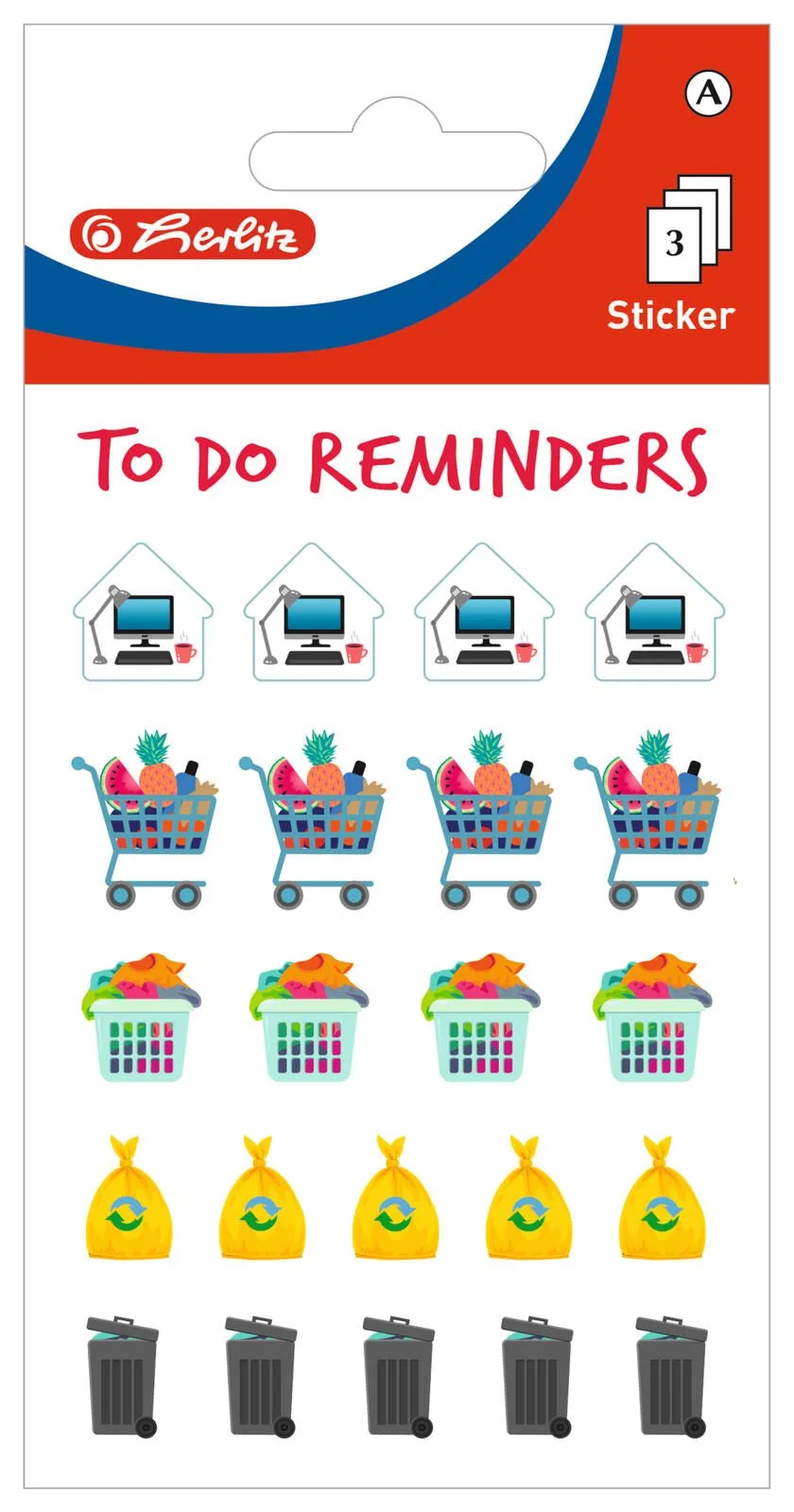 Aufkleber Planer-To do Reminder de Herlitz – photo produit