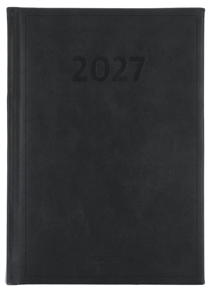 Buchkalender Cheftimer 2027, A5, schwarz by Herlitz – product photo