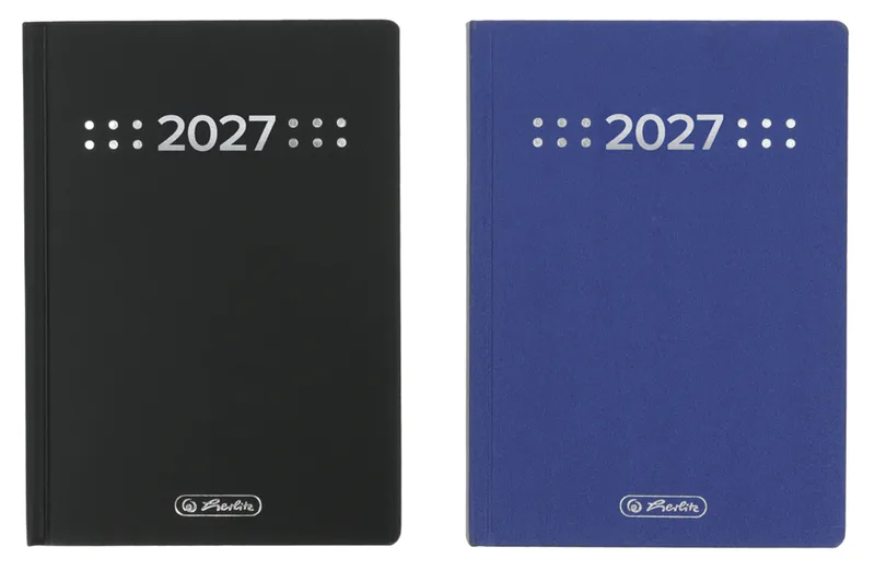 Buchkalender Minitimer 2027, A6, farbig sortiert by Herlitz – product photo
