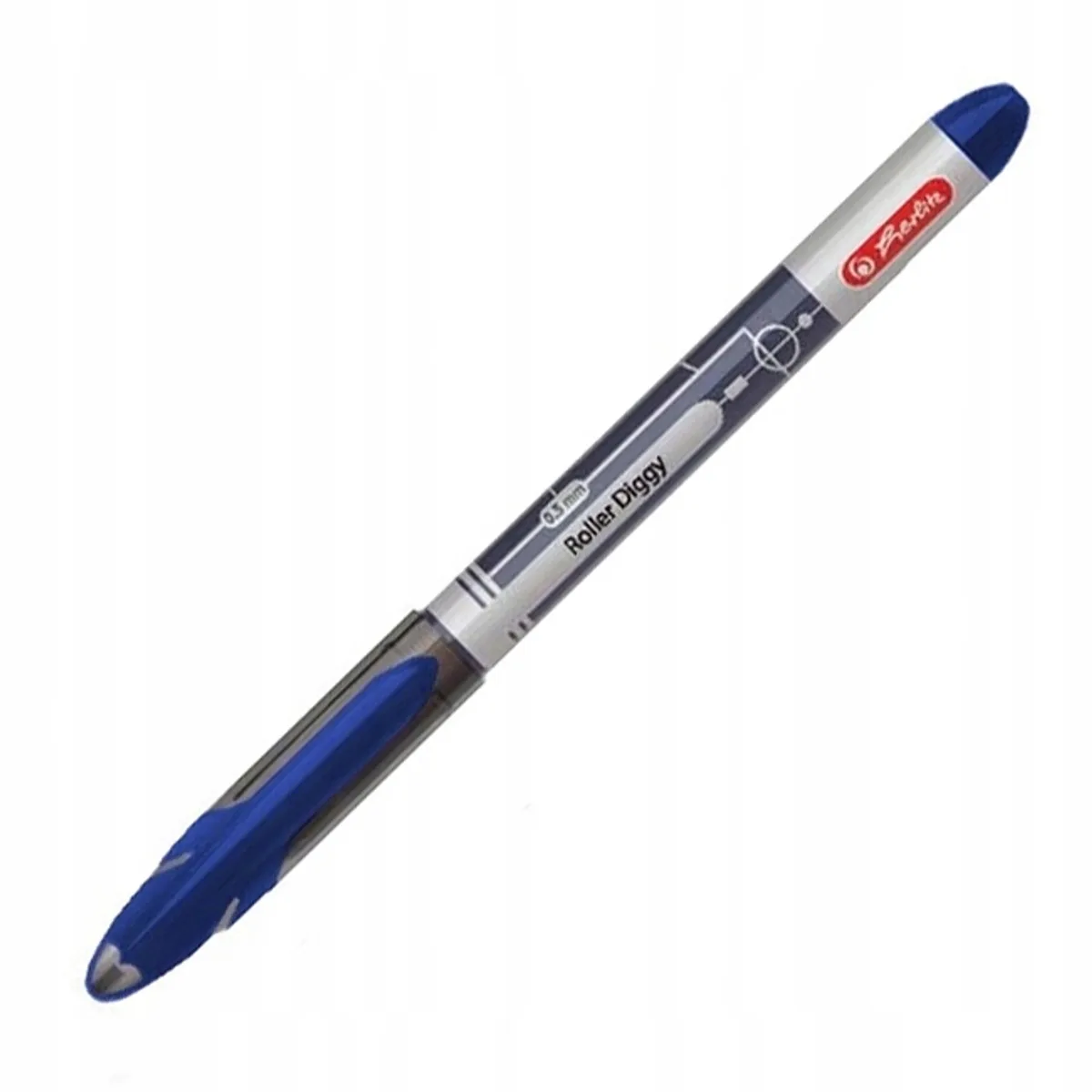 Diggy Rollerball Pen - Blauw, 0.5mm fra Herlitz – produktbillede