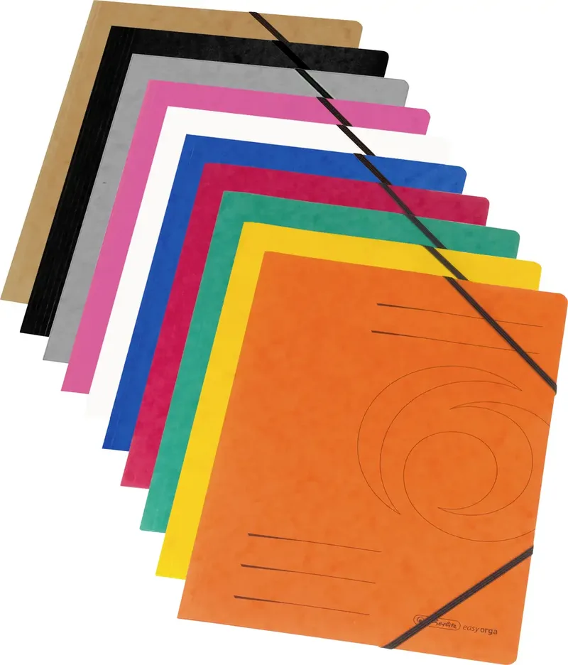 Eckspanner 11166816 DIN A4 farbig sortiert 10 St. von Herlitz – Produktfoto