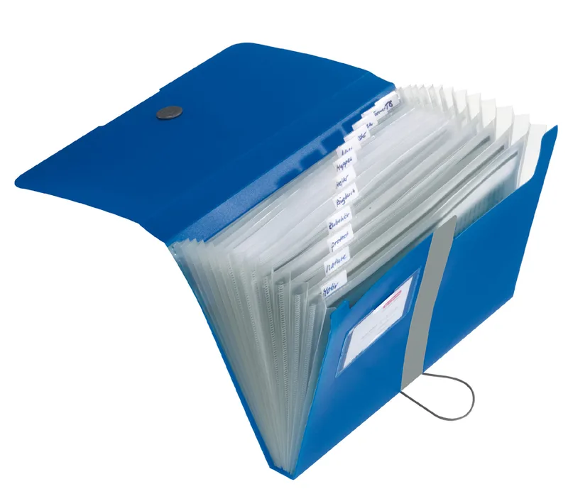 Fächermappe easy orga to go, 12 Fächer, apfel de Herlitz – photo produit