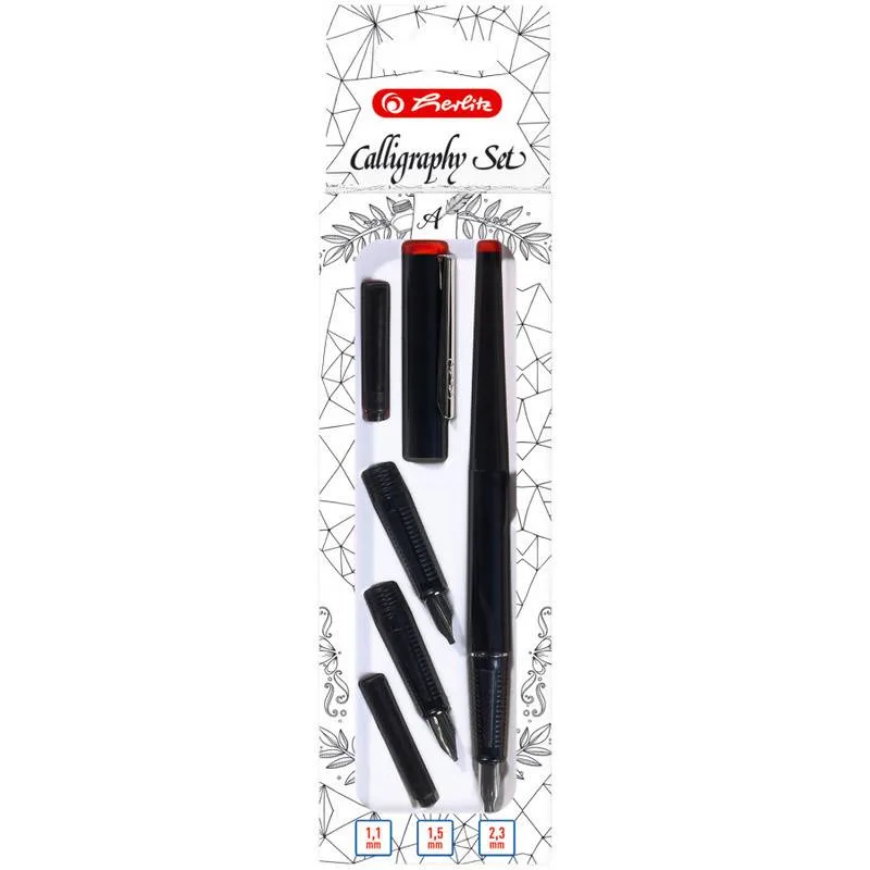 Füllhalter Kalligraphieset Standard von Herlitz – Produktfoto