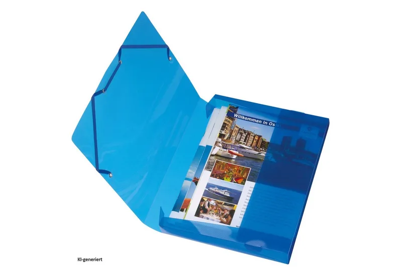Hefter Heftbox A4 1 Stück by Herlitz in Blue – product photo