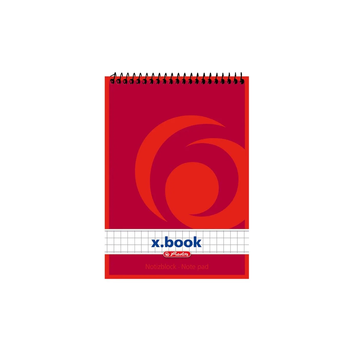 Herlitz 110635 schrijfblok & schrift A6 50 vel van Herlitz – productfoto