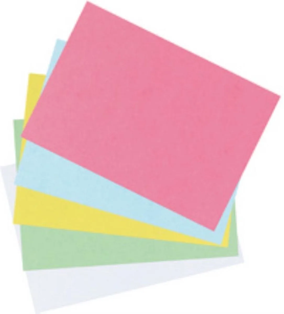 indexkaart - A7 - gelinieerd - 100st. by Herlitz in White – product photo