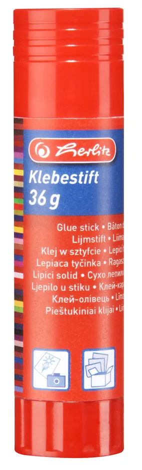 Klebestift, 36 g, lösungsmittelfrei, farblos by Herlitz – product photo