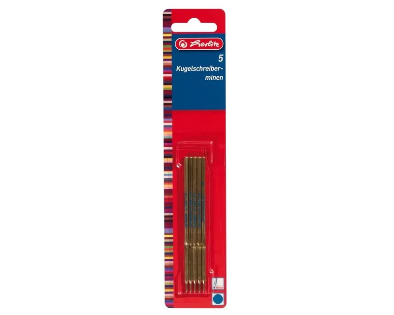 Kugelschreiber Pelikan 8608101 Kugelschreiber 5 Minen blau by Herlitz – product photo