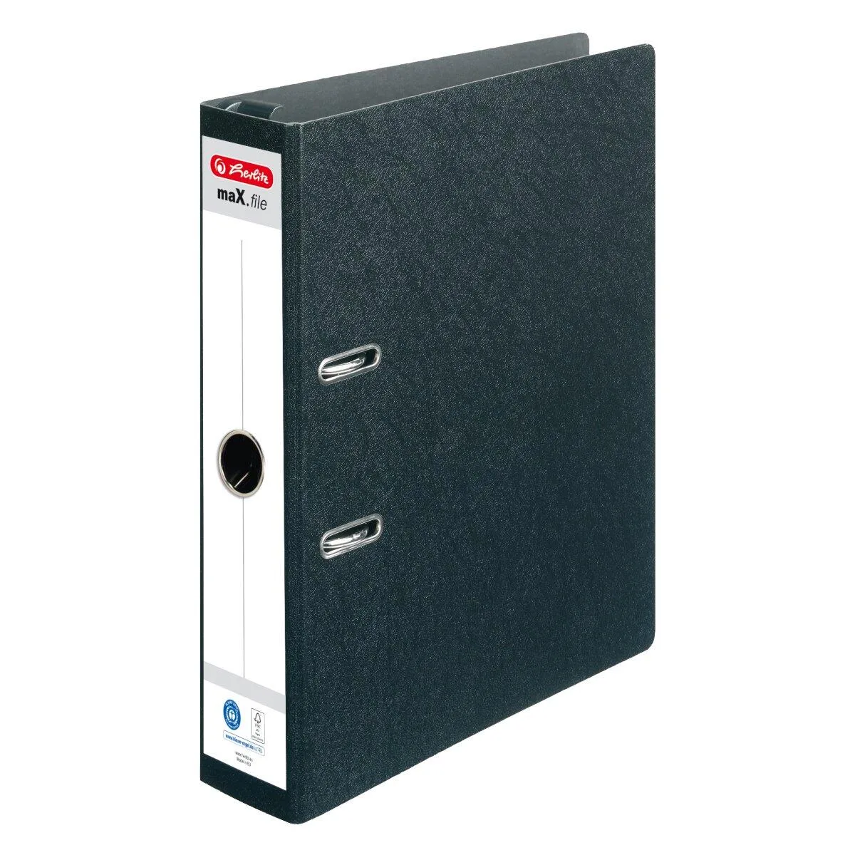 maX.file Hängeordner A4 7cm - schwarz van Herlitz – productfoto