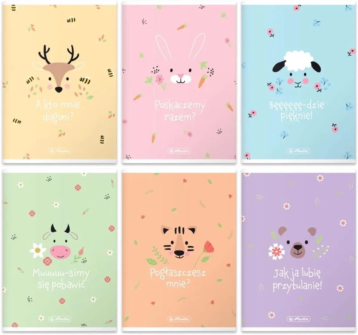 Notitieboekjes, 32 vel, A5 formaat, diverse kleuren van Herlitz – productfoto