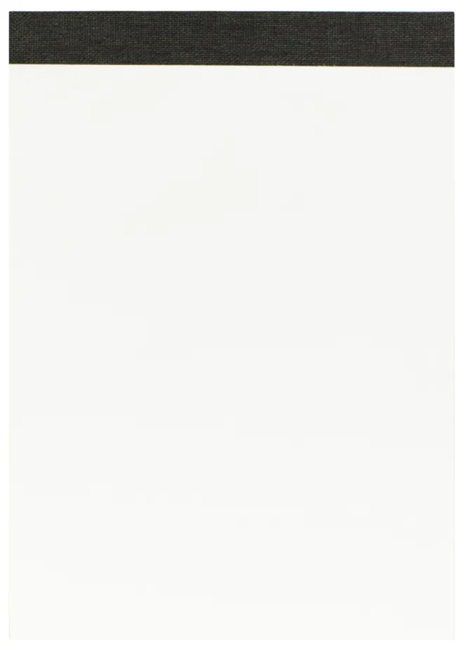 Notizblock ohne Deckblatt, DIN A6, 50 Blatt, blanko von Herlitz – Produktfoto