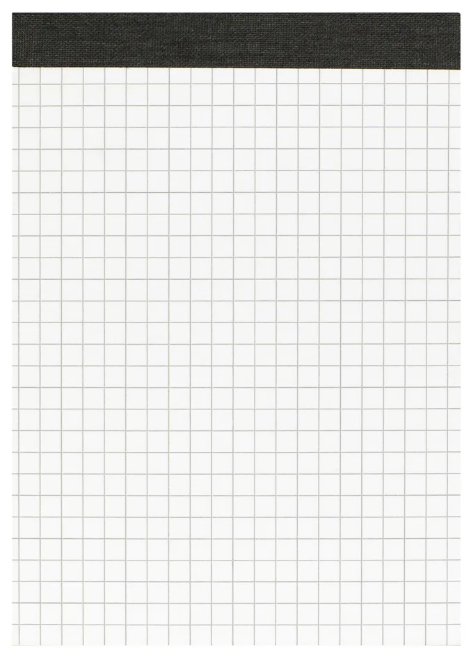 Notizblock ohne Deckblatt, DIN A6, 50 Blatt, kariert by Herlitz – product photo