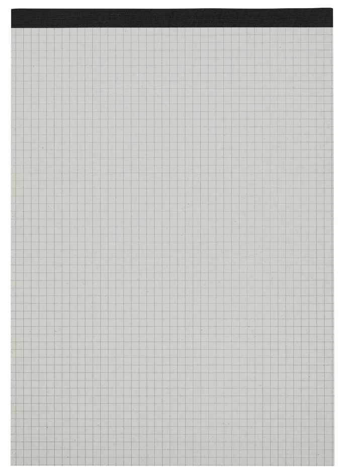 Notizblock , Recycling, DIN A4, 5 mm kariert by Herlitz – product photo