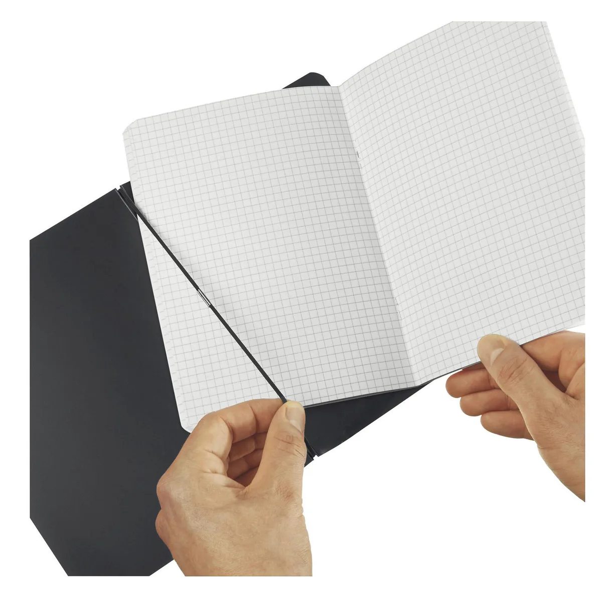Notizbuch DIN A5 kariert, 80 Seiten van Herlitz – productfoto