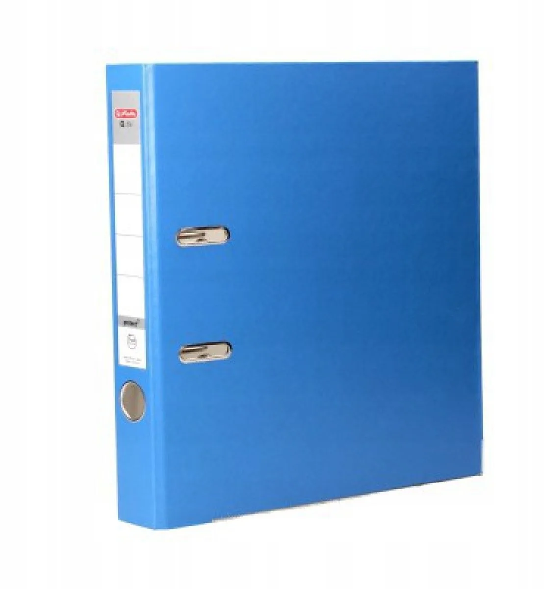 Ordner A4 50mm - Documenten Organizer met Drukknopmechanisme von Herlitz in Blau – Produktfoto