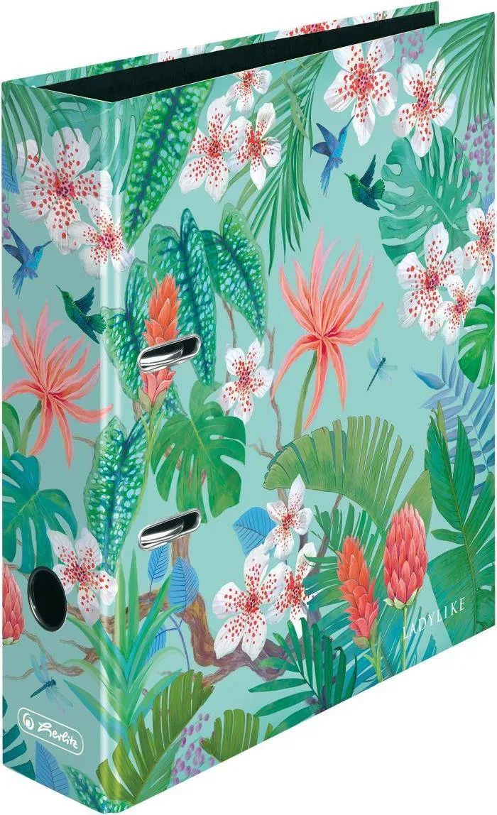 Ordner maX.file A4 8cm Ladylike Jungle von Herlitz – Produktfoto