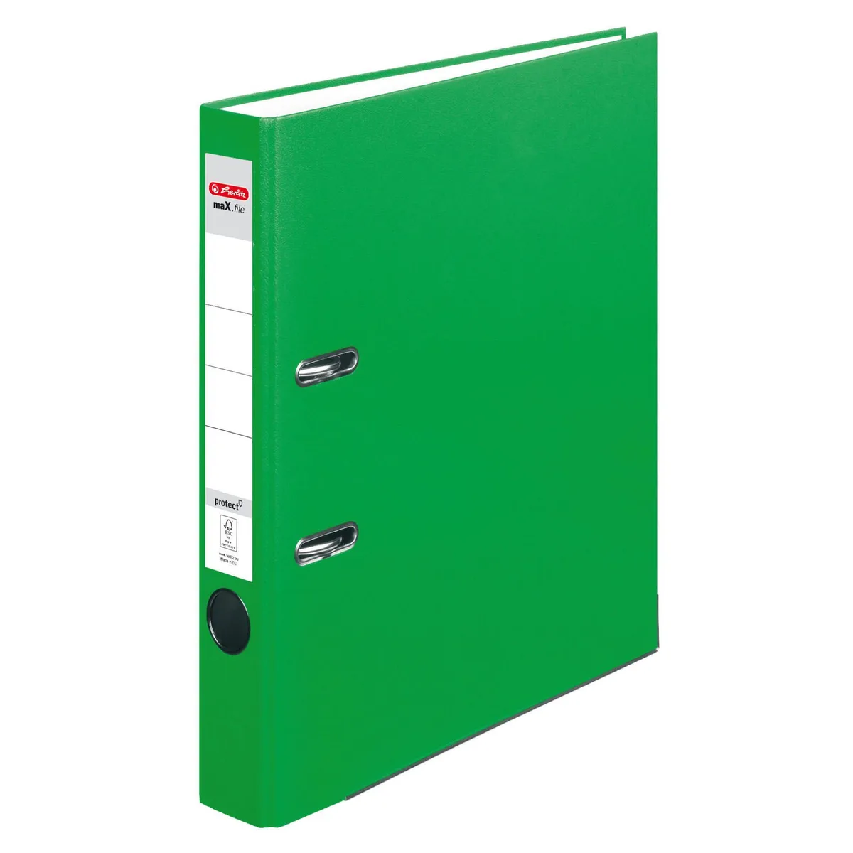 Ordner Rückenbreite 5 cm DIN A4 Kunststoff hellgrün de Herlitz – photo produit