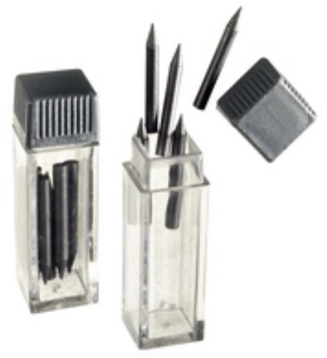 potloodstiftjes, 10 stuks von Herlitz in Schwarz – Produktfoto