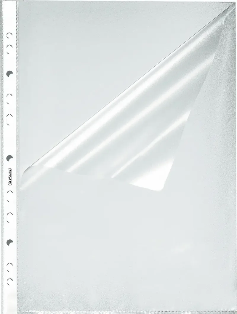 Prospekthülle 10840098 DIN A4 PP Transparent 10840098 100 St. von Herlitz – Produktfoto