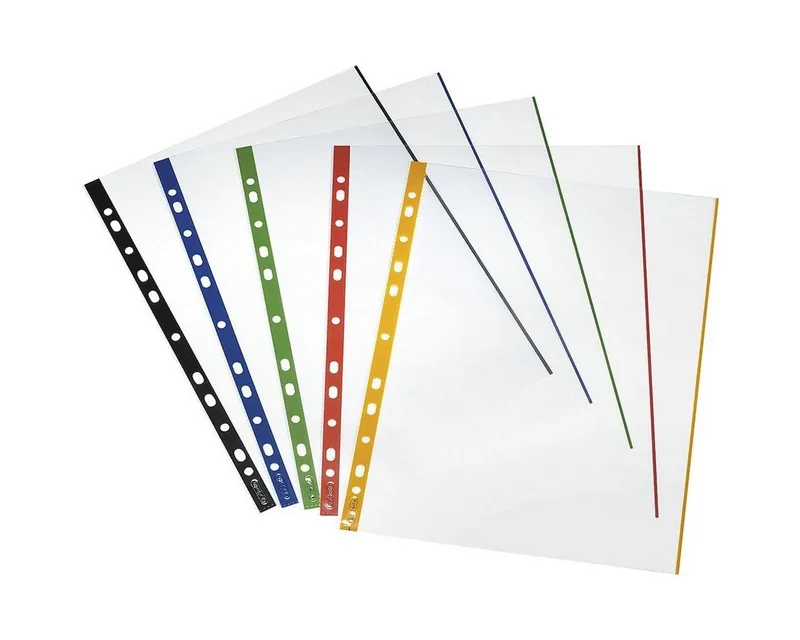 Prospekthülle, 50 Stück, Format A4, glasklar, oben offen by Herlitz in White – product photo