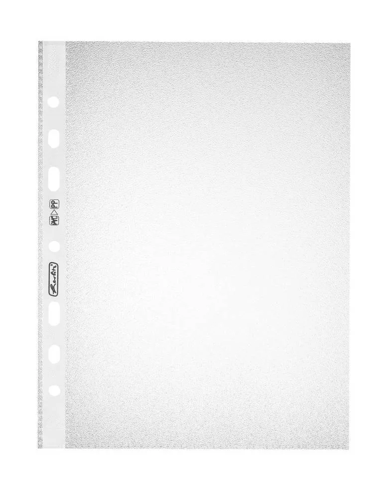 Prospekthülle A5 genarbt 100er Packu von Herlitz – Produktfoto