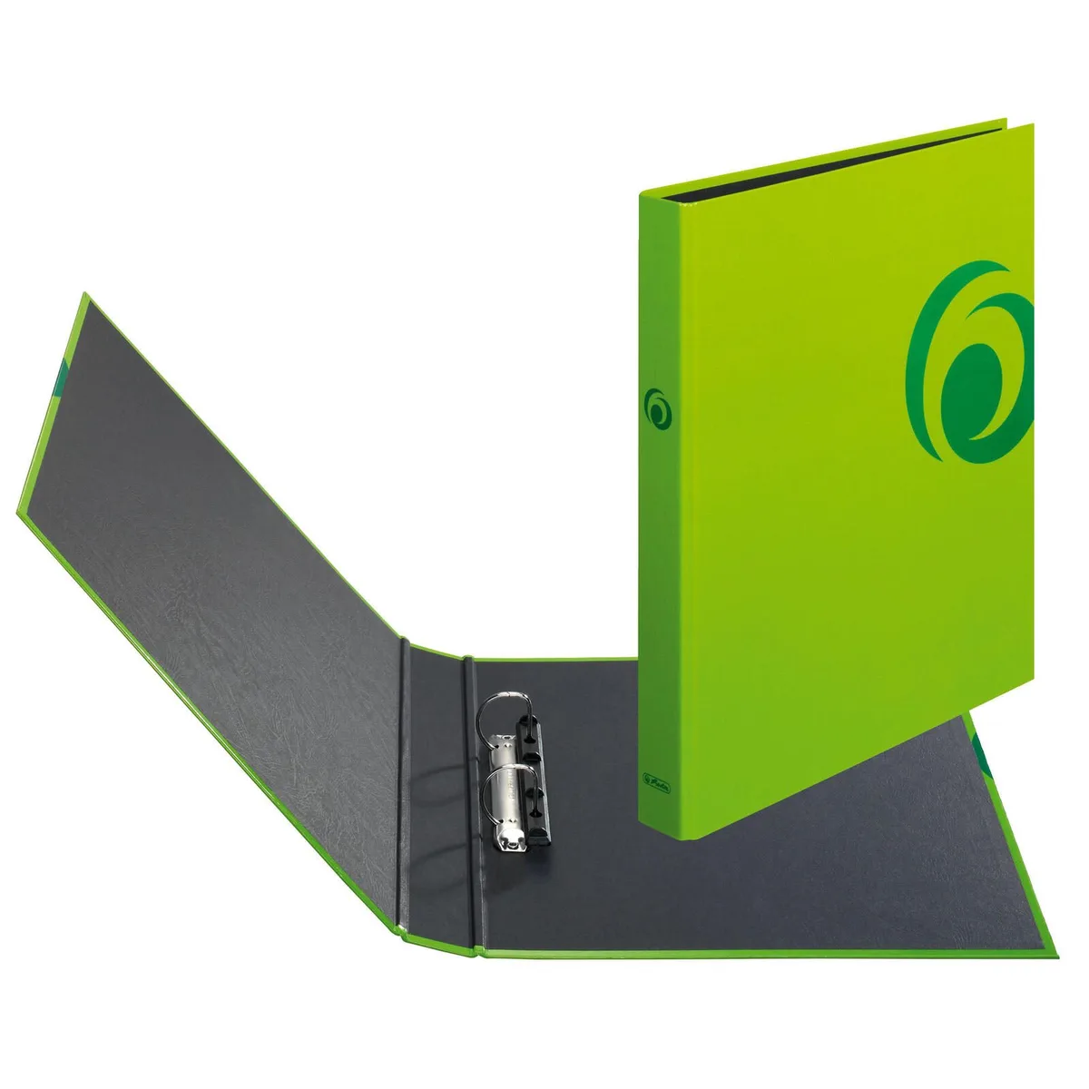 Ringbuch 2-Ringe DIN A4 3.5 cm hellgrün de Herlitz – photo produit