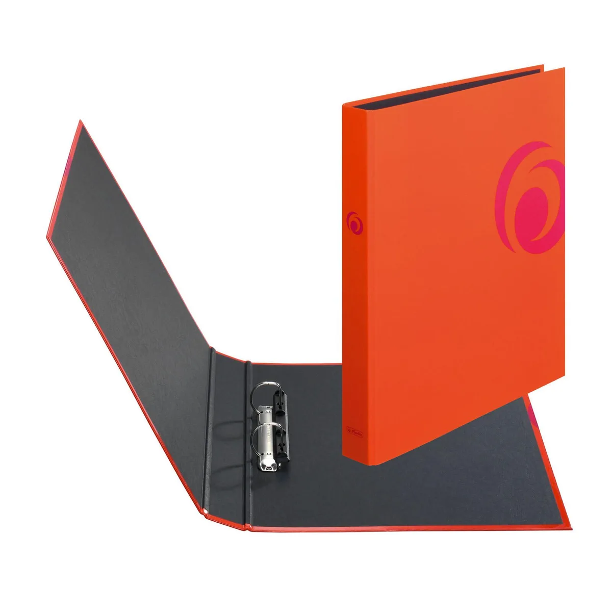 Ringbuch 2-Ringe DIN A4 3.5 cm orange fra Herlitz – produktbillede