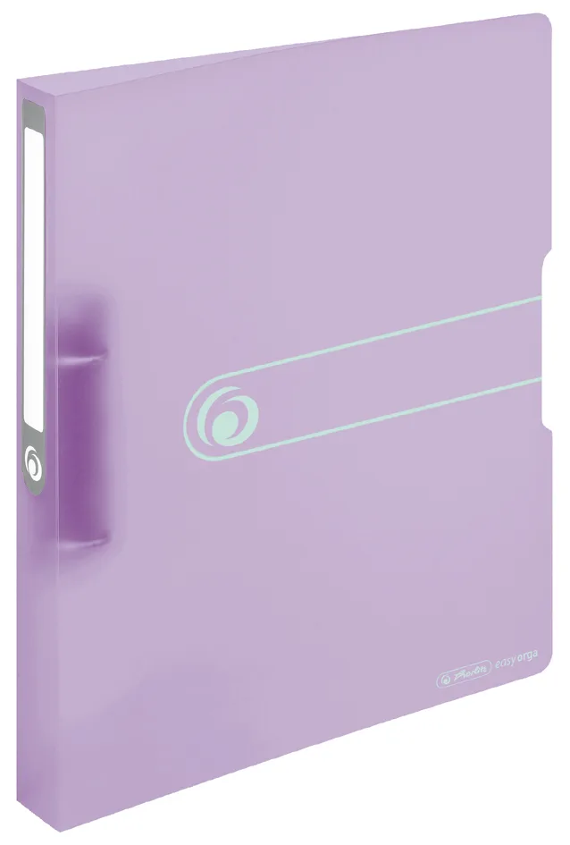 Ringbuch easy orga to go Pastell, A4, 2-Ring, fliede by Herlitz – product photo