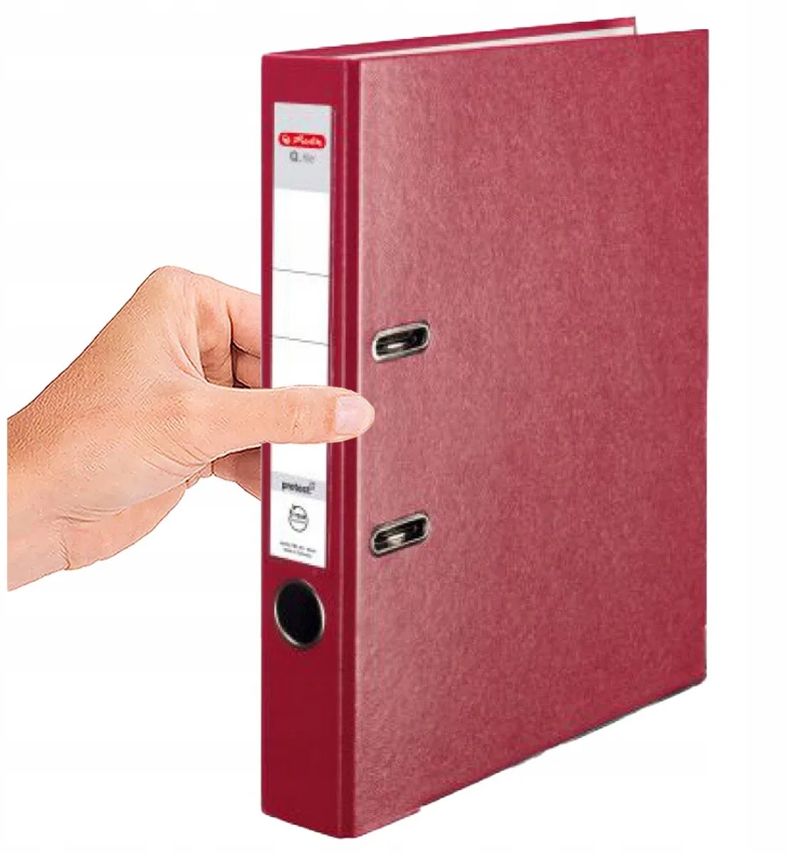 Rode A4 Ordner 50mm - Documentenorganizer fra Herlitz – produktbillede