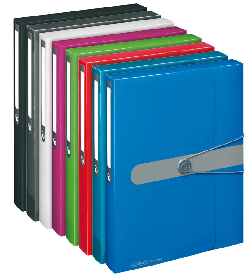 Sammelbox easy orga to go, DIN A4, schwarz opak by Herlitz – product photo