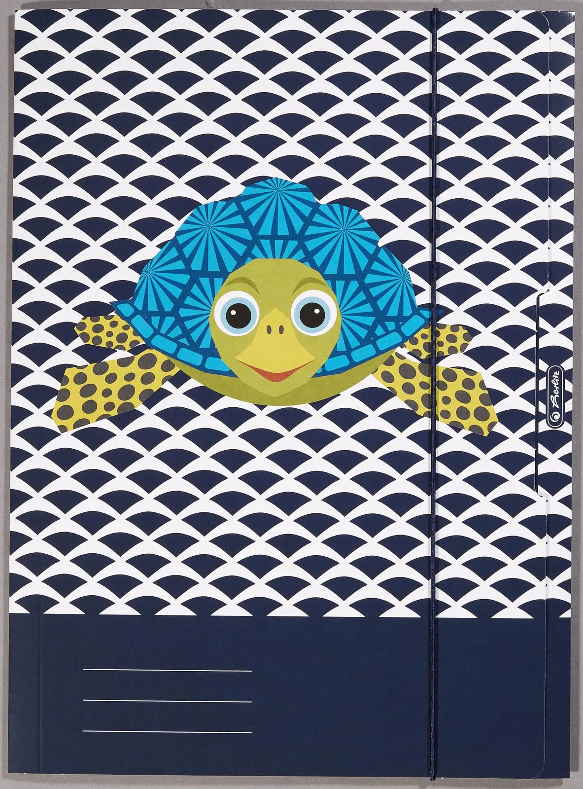 Sammelmappe Cute Animals DIN A4 Turtle de Herlitz – photo produit