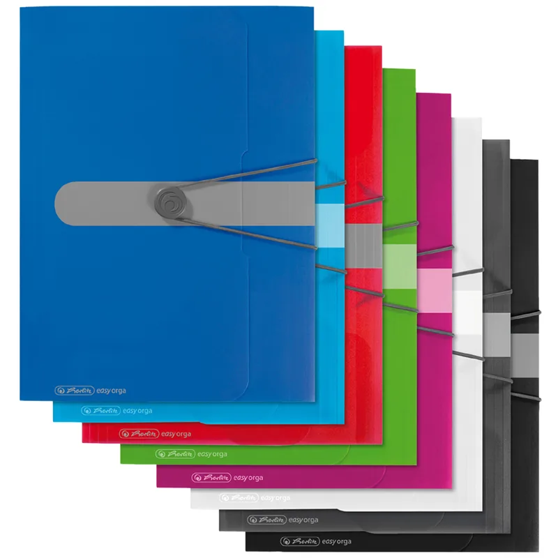 Sammelmappe easy orga to go, A4, PP-Folie, beere by Herlitz – product photo