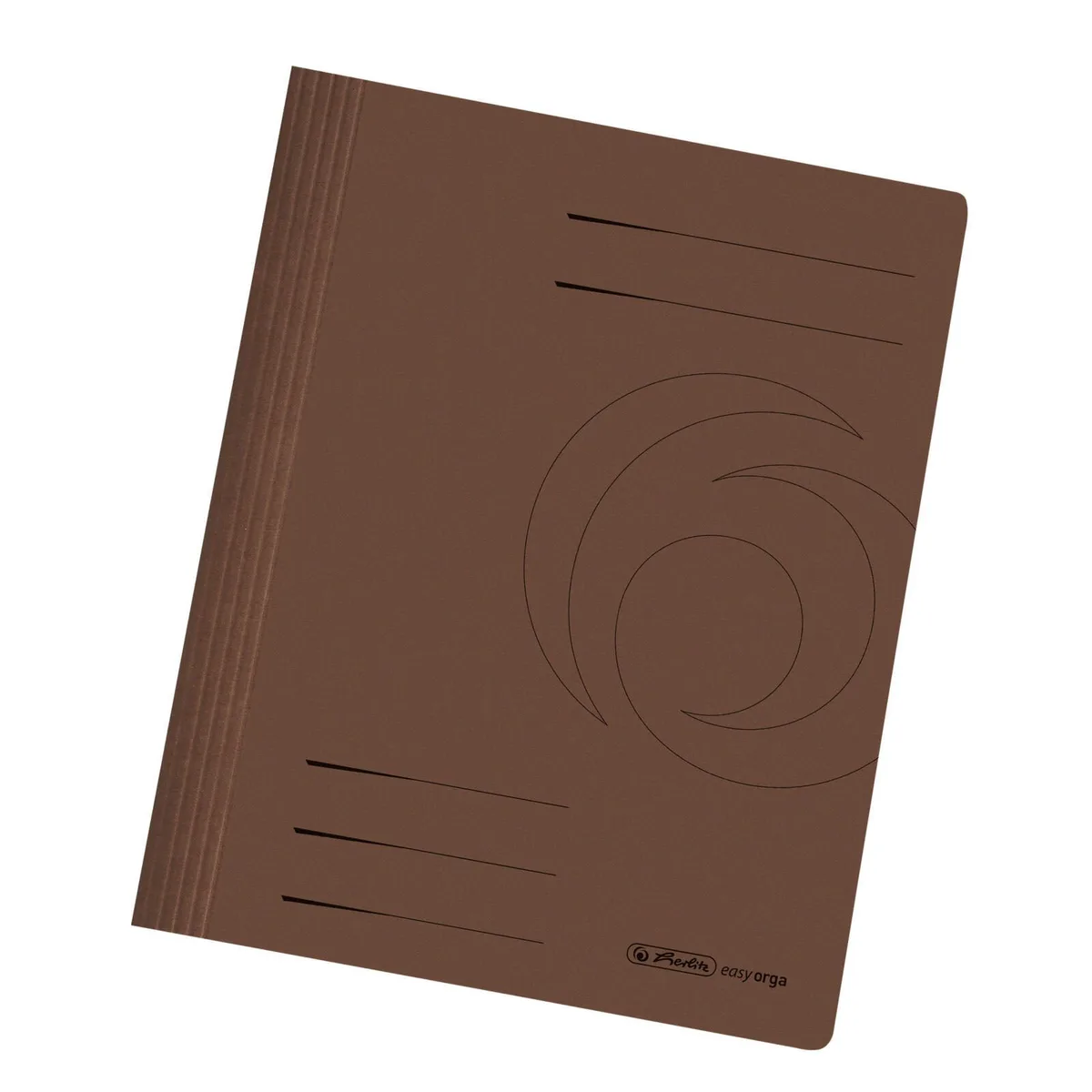 Schnellhefter DIN A4 Stabiler Manila-Karton braun de Herlitz – photo produit