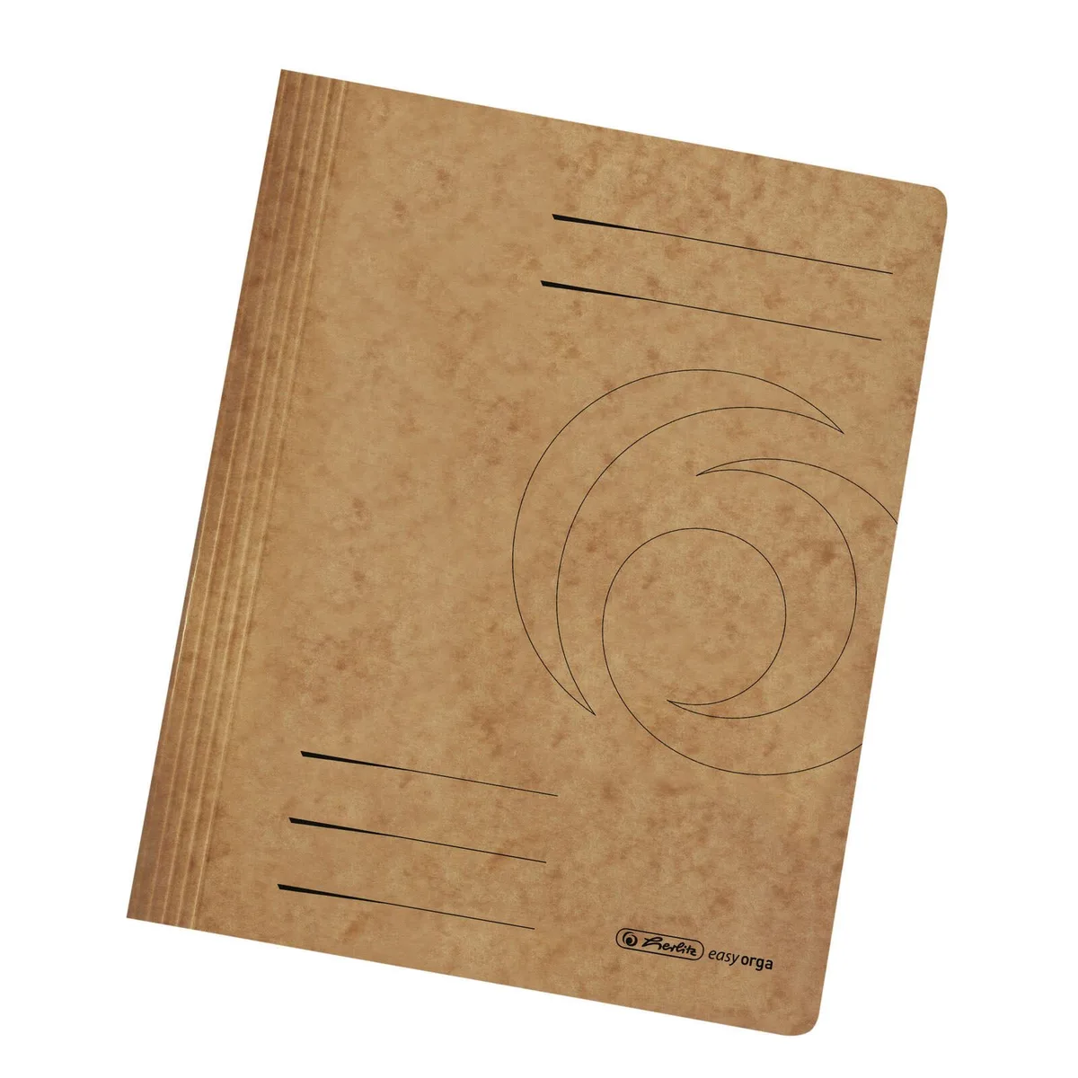 Schnellhefter Quality DIN A4 Karton braun van Herlitz – productfoto