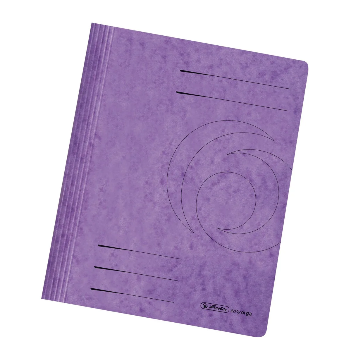 Schnellhefter Quality DIN A4 Karton violett van Herlitz – productfoto