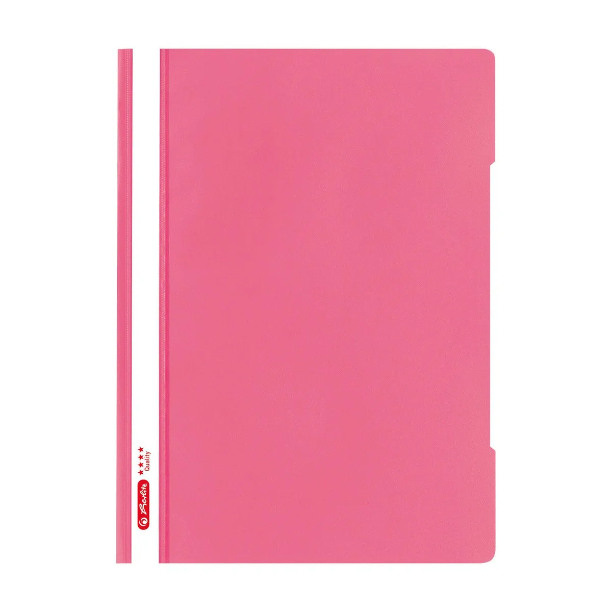 Schnellhefter Quality DIN A4 Kunststoff pink från Herlitz – produktbild