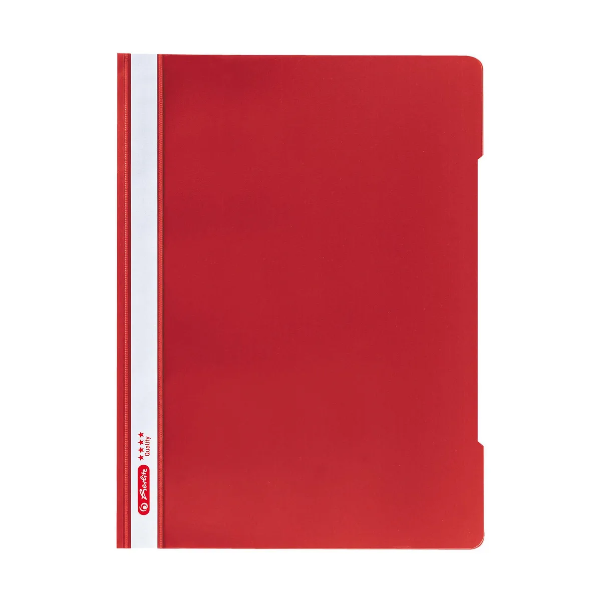 Schnellhefter Quality DIN A4 Kunststoff rot från Herlitz – produktbild